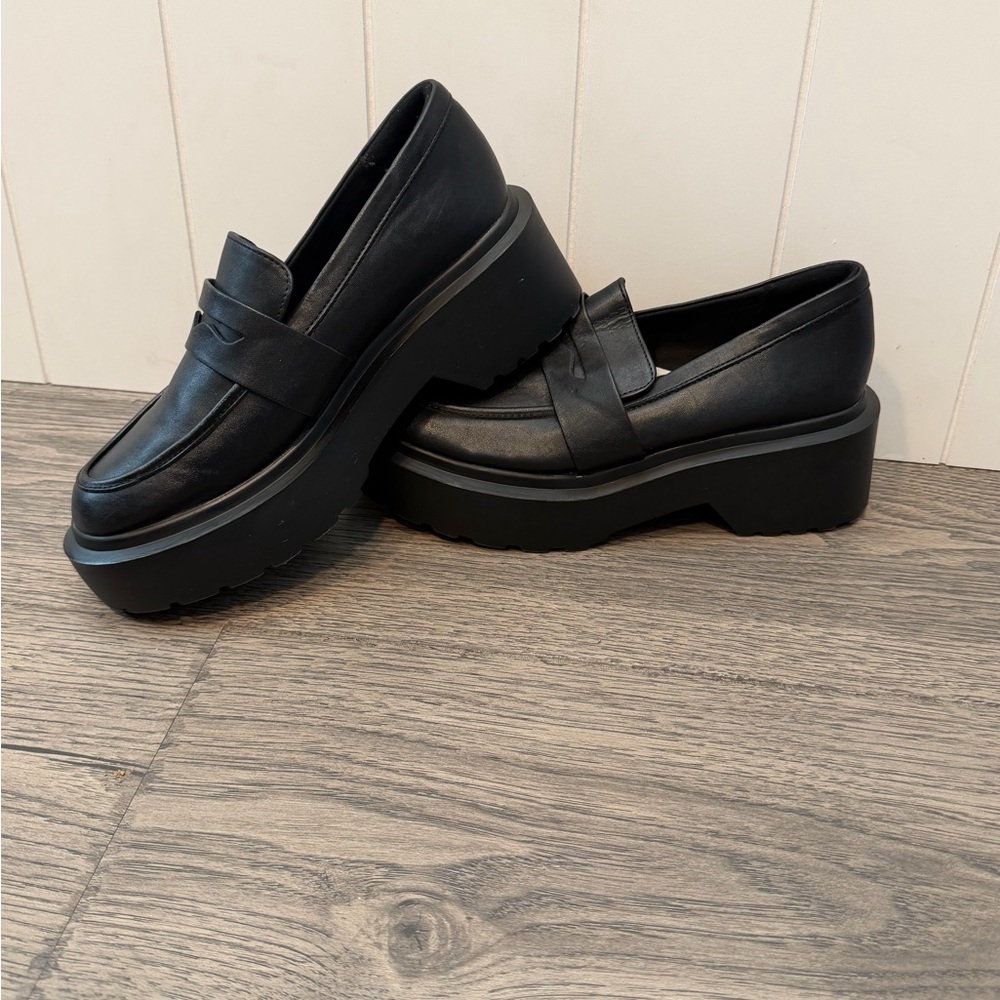 Wild Fable Black Chunky Loafers